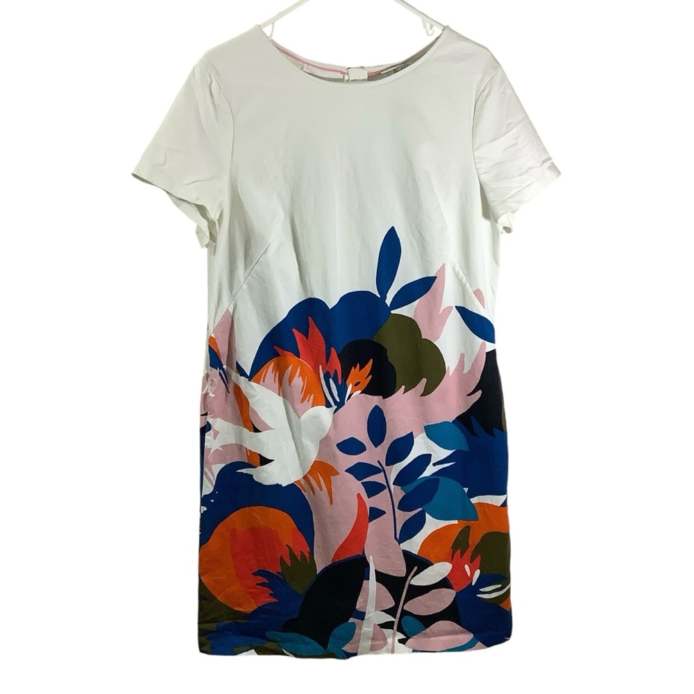 Boden Carina Shift Dress Short Sleeve